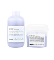 DAVINES LOVE SMOOTHING – Dúo Shampoo 250 ml + Acondicionador 250 ml